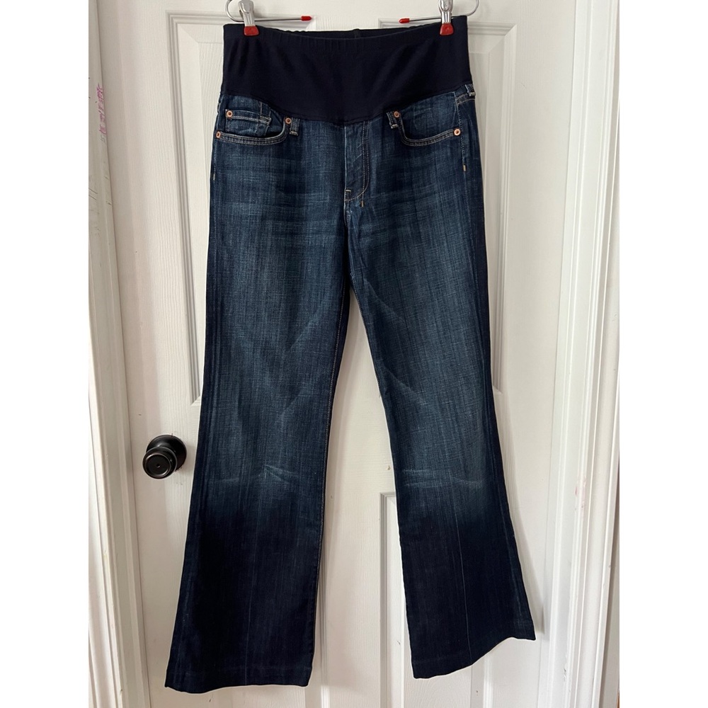 A Pea in the Pod Dark Blue Maternity Jeans